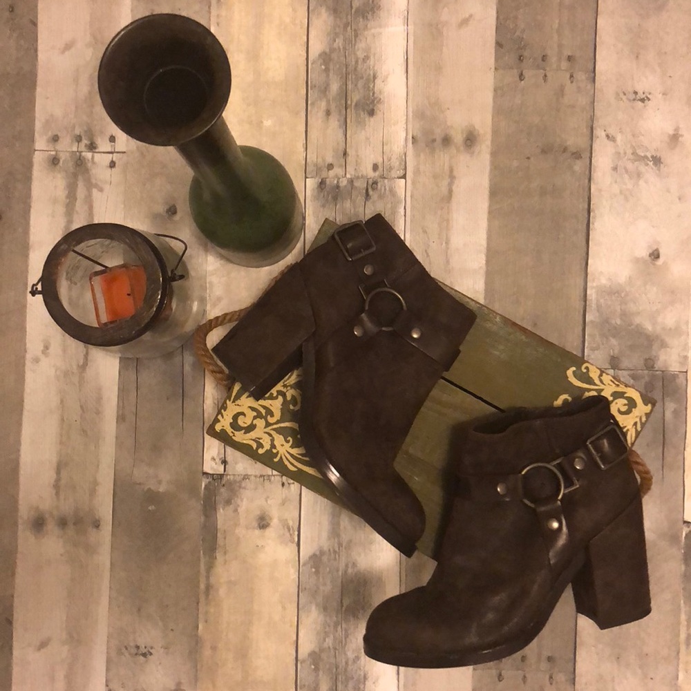 Ash Suede Leather Boots